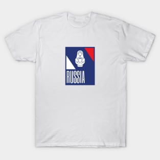 Russia Country Symbol T-Shirt